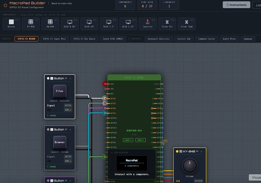 Macropad Builder preview