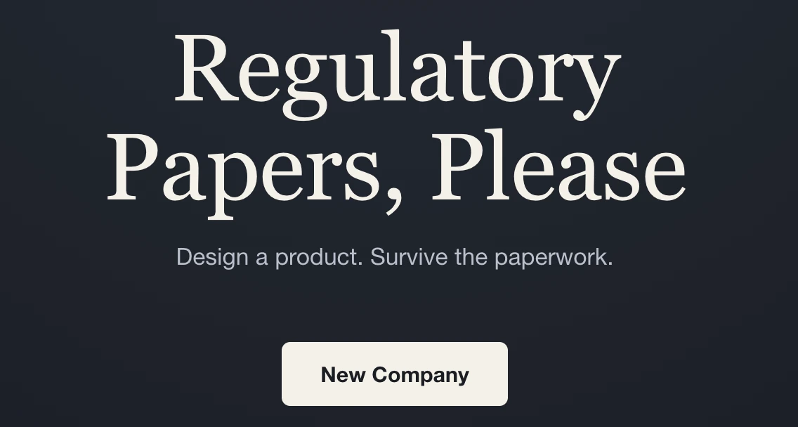 Regulatory Papers, Please preview