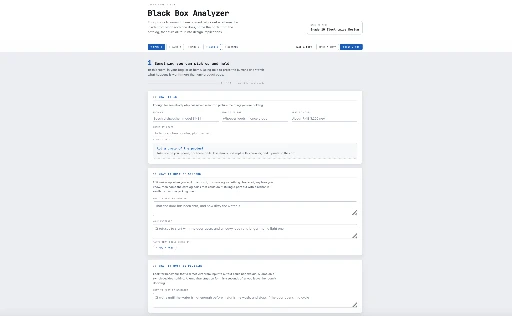 The Aiii blackbox sheet builder